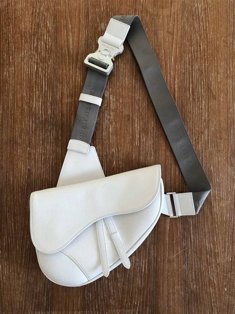 dior x alyx saddle bag|Dior horse saddle bag.